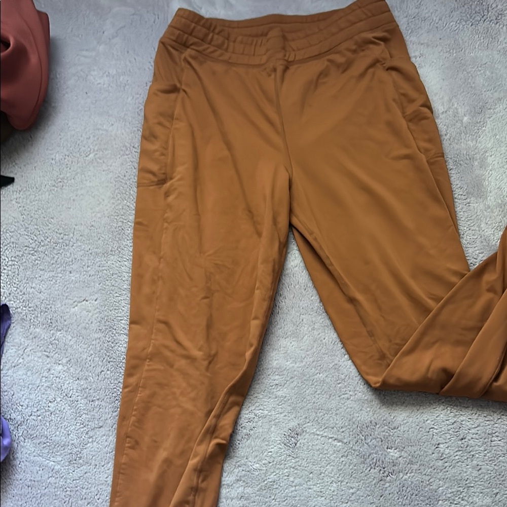 Women's Fabletics Burnt Orange Joggers